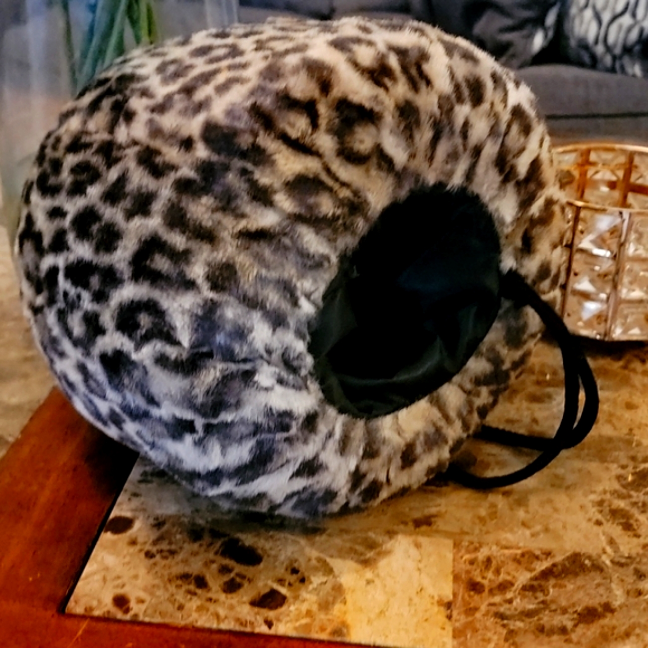 Leopard Print Muff
